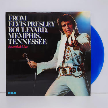 Elvis Presley - From Elvis Presley Boulevard, Memphis, Tennessee Limited Edition 180G Transparent Blue Vinyl LP Reissue