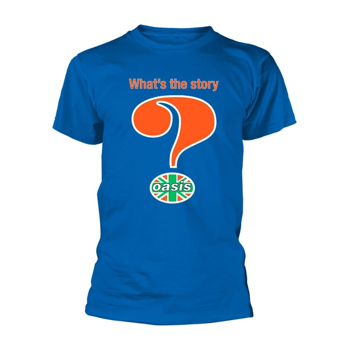 Oasis - Question Mark (Royal) T-Shirt