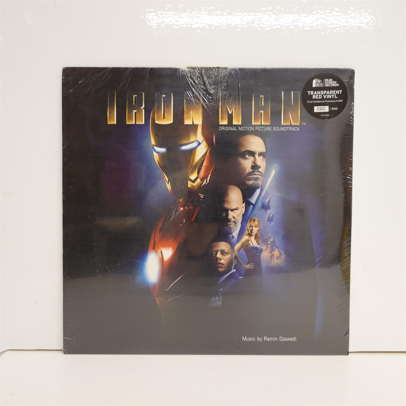 Iron Man (Original Motion Picture Soundtrack) - Ramin Djawadi Transparent Red Vinyl LP