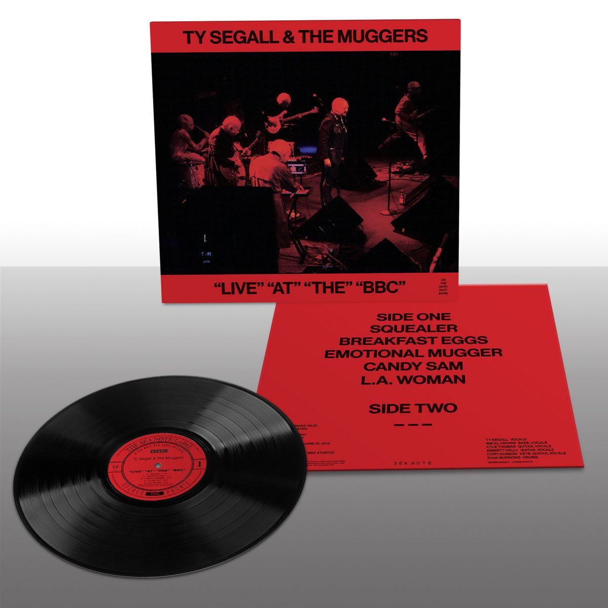Ty Segall & The Muggers - "Live" "At" "The" "BBC" 12" Vinyl EP Etched B-Side