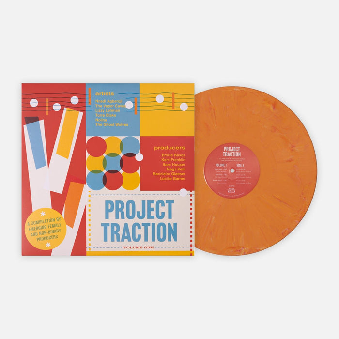 Project Traction Volume One - V/A VMP 180G Orange & Yellow Swirl Vinyl LP