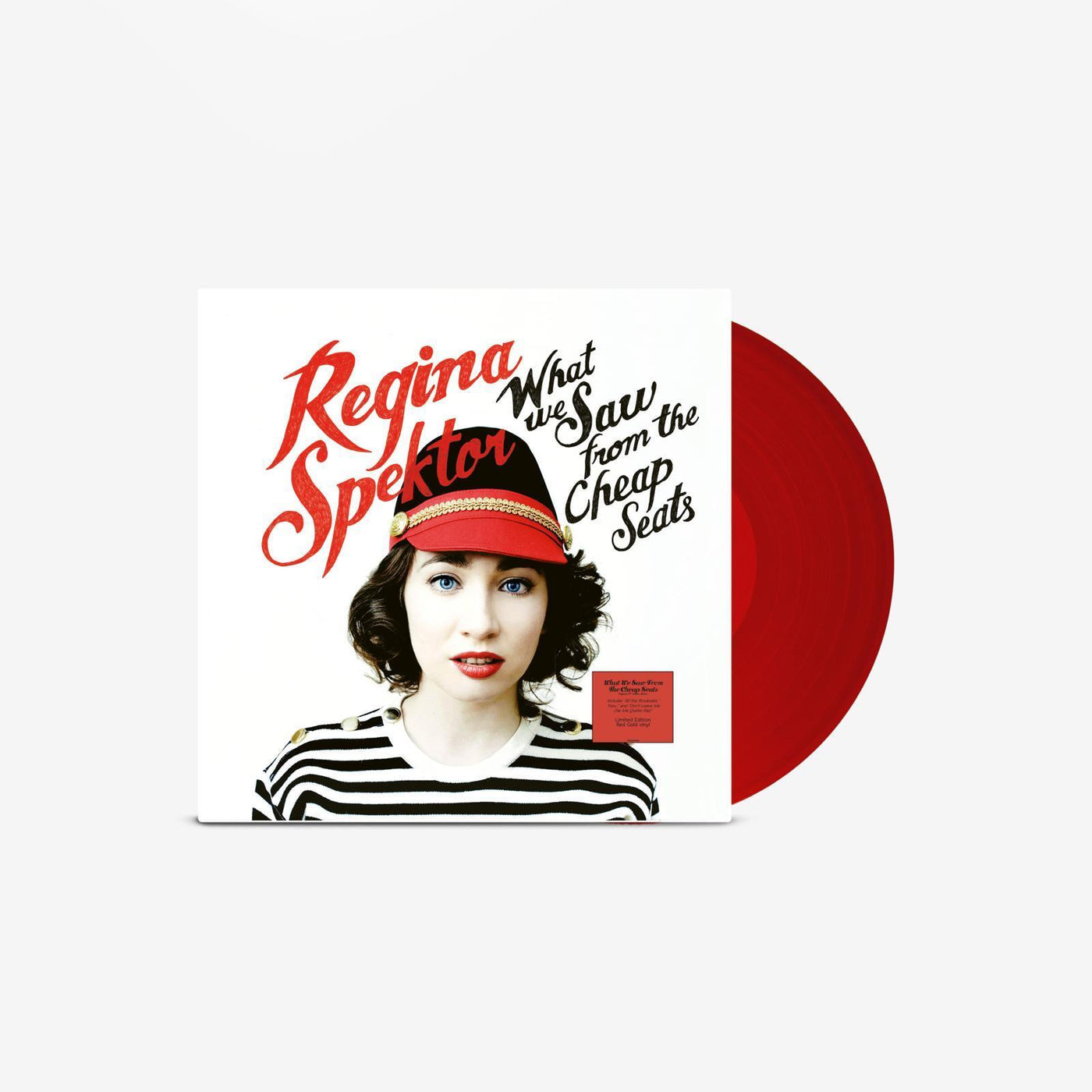 Regina Spektor - What We Saw from the Cheap Seats Translucent Red Vinyl LP Reissue