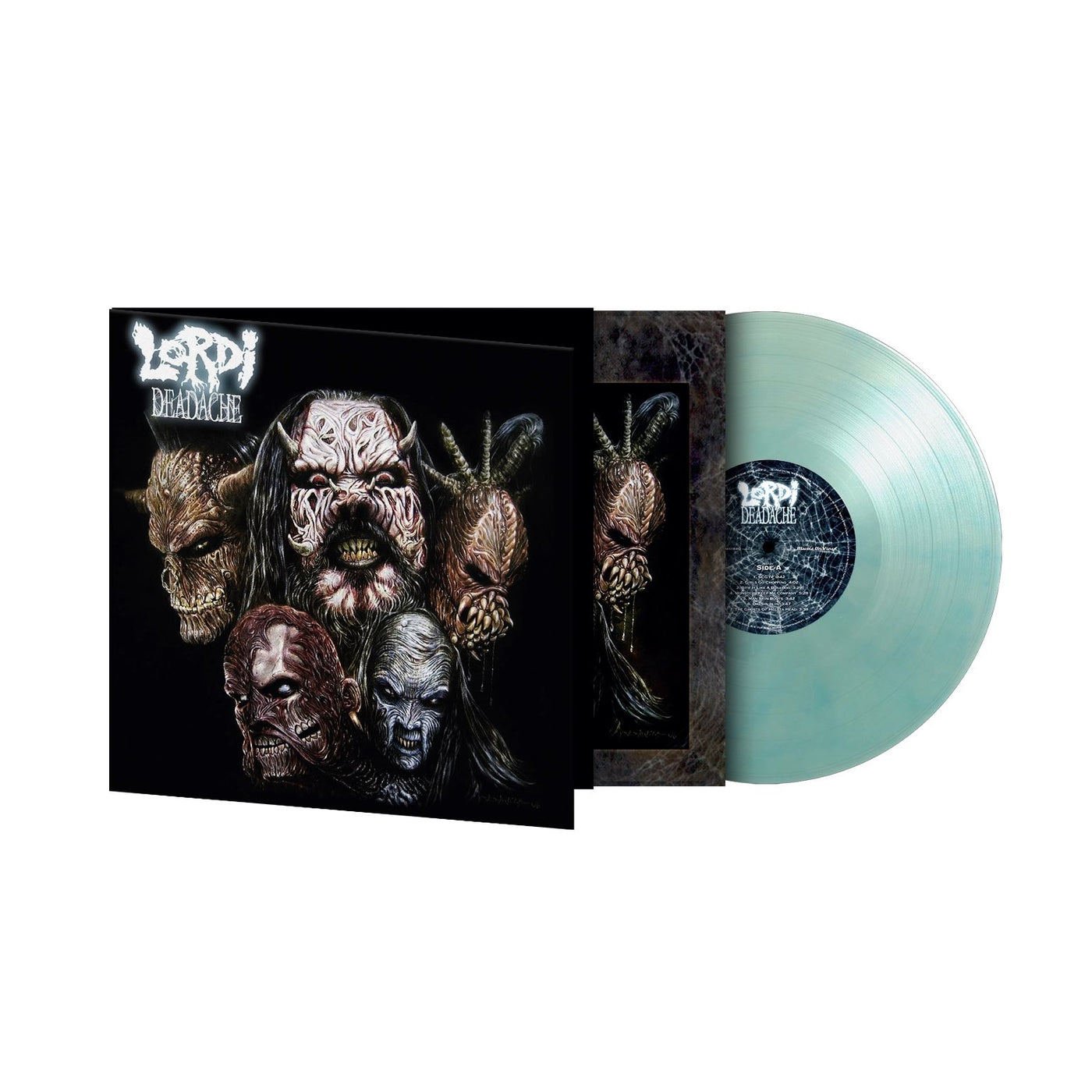 Lordi - Deadache Limited Edition 180G Translucent Blue & White Marbled Vinyl LP Reissue