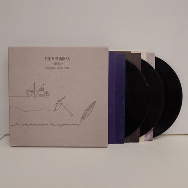 The Unthanks - Lines Parts One, Two & Three 3x 10" Vinyl LP Box Set