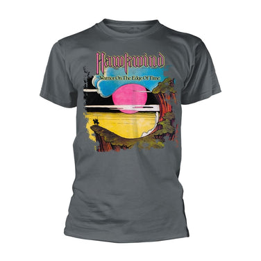 Hawkwind - Warrior On The Edge Of Time (Charcoal) T-Shirt