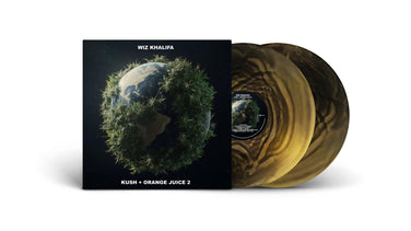 Wiz Khalifa - Kush + Orange Juice 2 2x Black & Gold Vinyl LP