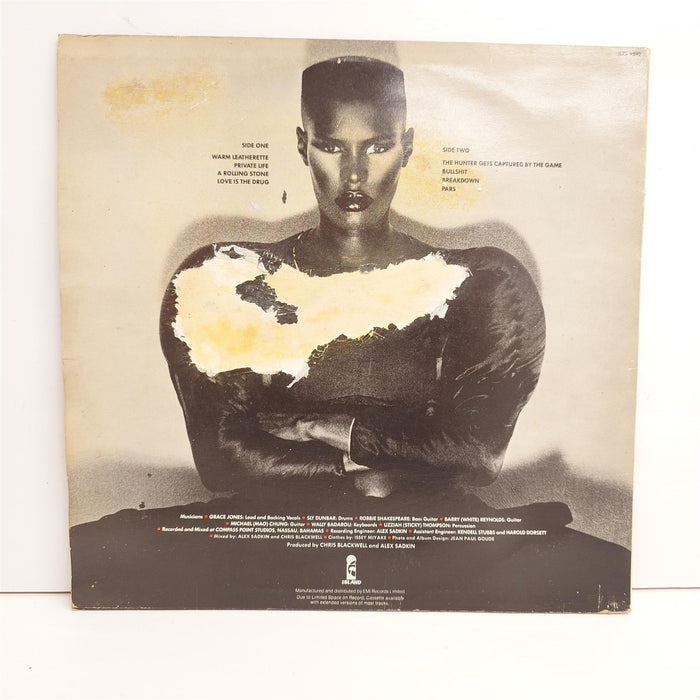 Grace Jones - Warm Leatherette Vinyl LP