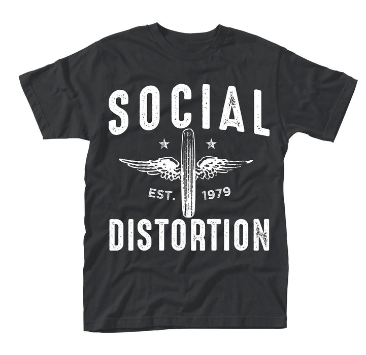 Social Distortion - Winged Wheel T-Shirt