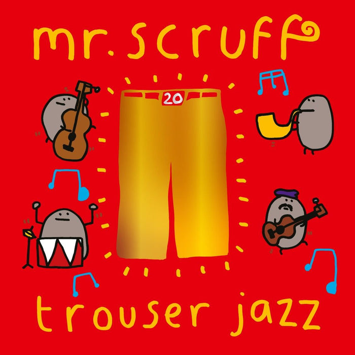 Mr Scruff - Trouser Jazz Deluxe 20th Anniversary Edition 2x Blue / Red Vinyl LP