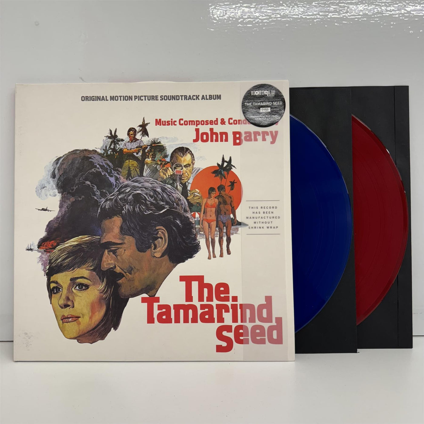 The Tamarind Seed (Original Motion Picture Soundtrack Album) - John Barry Limited Edition 2x Transparent Red/Blur Vinyl LP