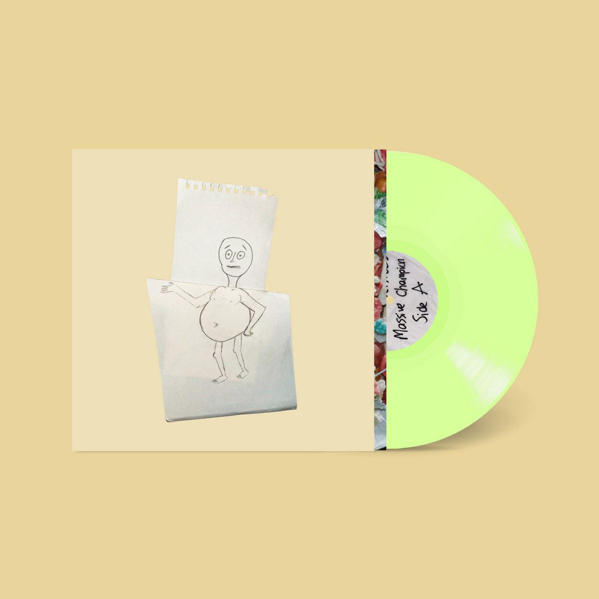 Getdown Services - Massive Champion Transparent Lime Vinyl LP