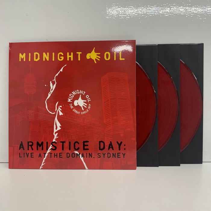 Midnight Oil - Armistice Day: Live At The Domain, Sydney Limited Edition 3x Red Vinyl LP