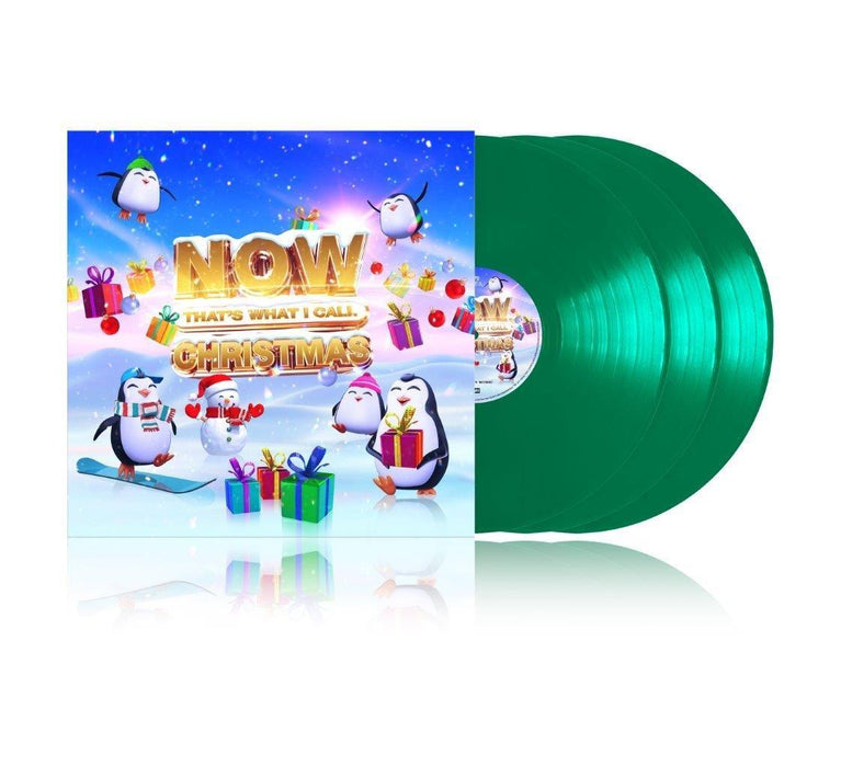 NOW That's What I Call Christmas! - V/A 3x Christmas-Tree Green Vinyl LP