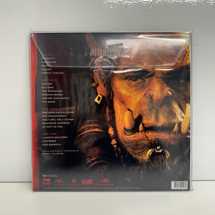 Warcraft (Original Motion Picture Soundtrack) - Ramin Djawadi Limited Edition 2x Red & Blue Vinyl LP