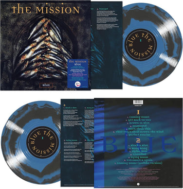The Mission - Blue National Album Day Drown In Blue Vinyl LP