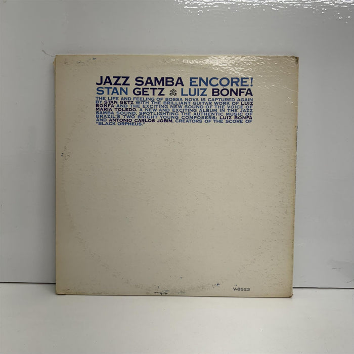 Stan Getz - Jazz Samba Encore! Mono Vinyl LP