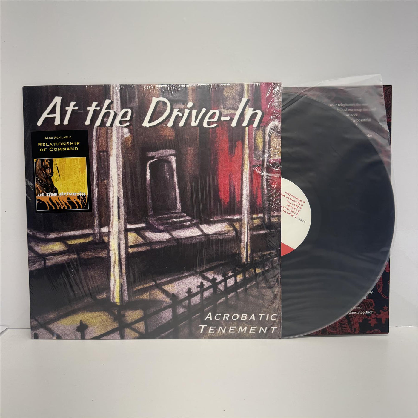 At The Drive-In - Acrobatic Tenement Vinyl LP Reissue