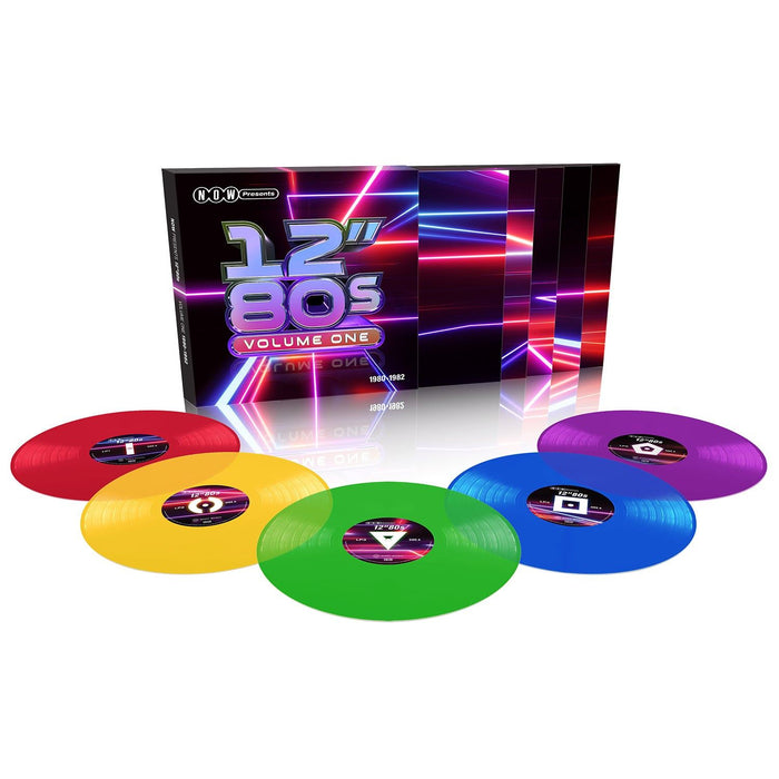 NOW 12" 80's: Part One - 1980 - 1982 - V/A 5x Colour Vinyl LP Box Set Numbered