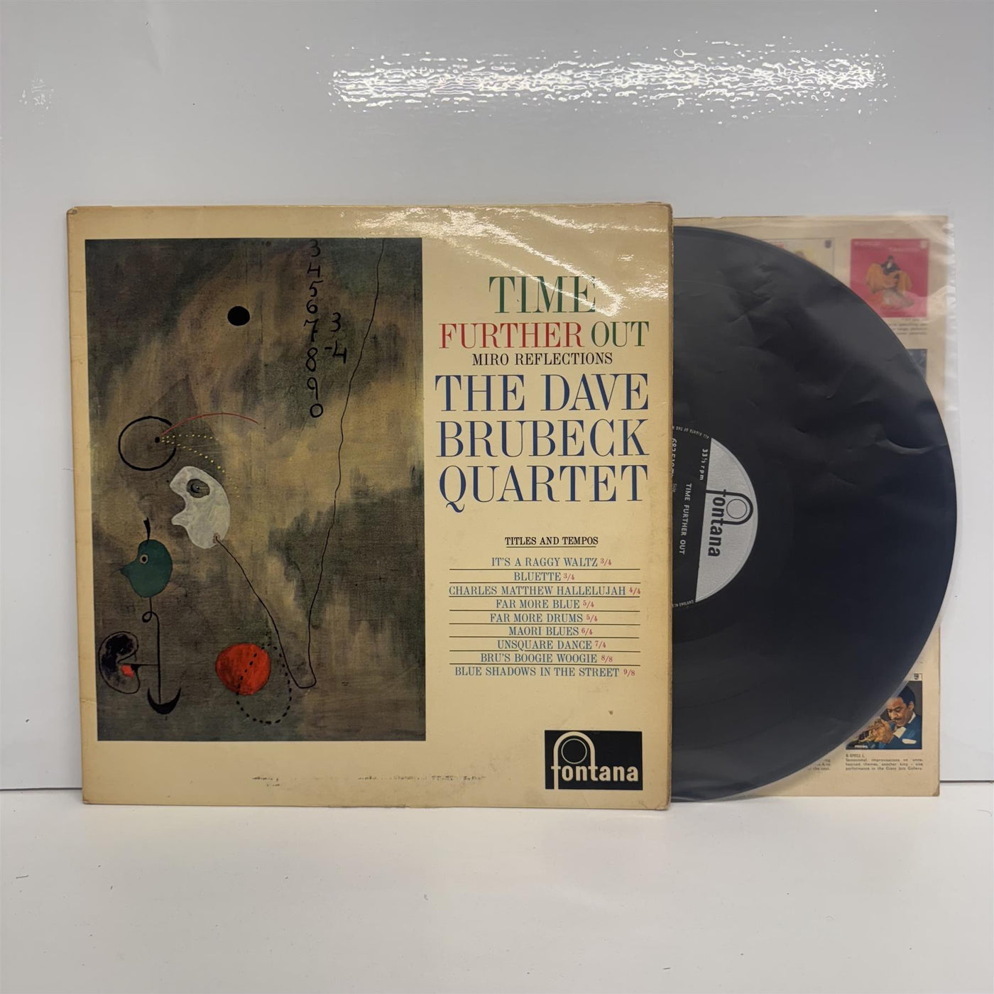 The Dave Brubeck Quartet  - Time Further Out (Miro Reflections) Mono Vinyl LP