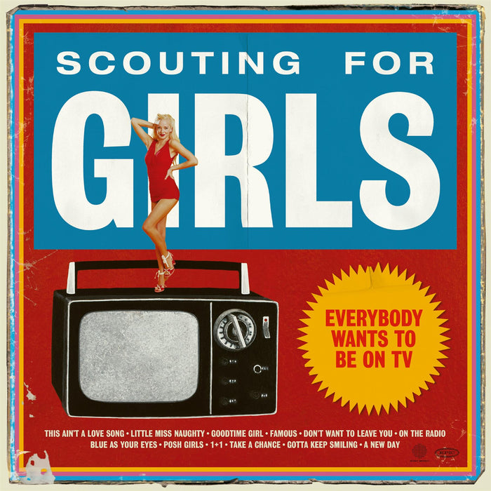 Scouting for Girls - Everybody Wants To Be On TV 15th Anniversary Zoetrope Vinyl LP