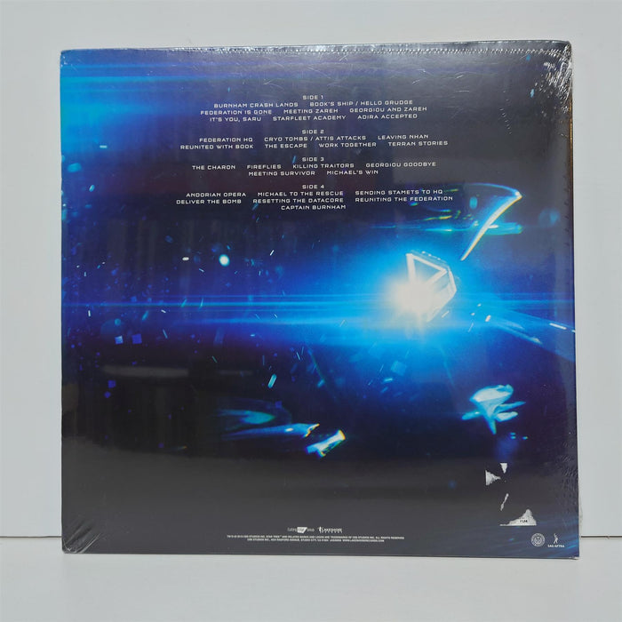 Star Trek: Discovery (Original Series Soundtrack - Season 3) - Jeff Russo 2x Blue & White Marbled Vinyl LP