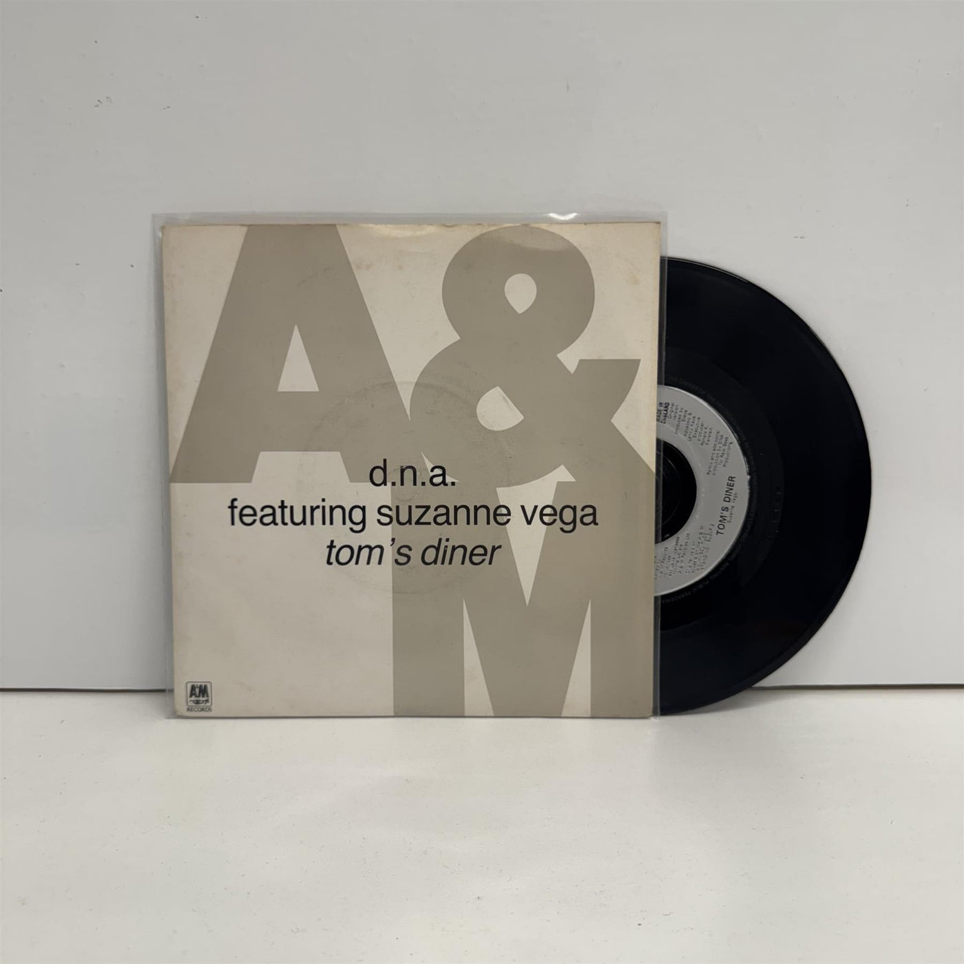 D.N.A. Featuring Suzanne Vega  - Tom's Diner 7" Vinyl Single