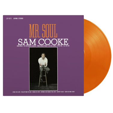 Sam Cooke - Mr. Soul Limited Edition 180G Orange Vinyl LP Reissue