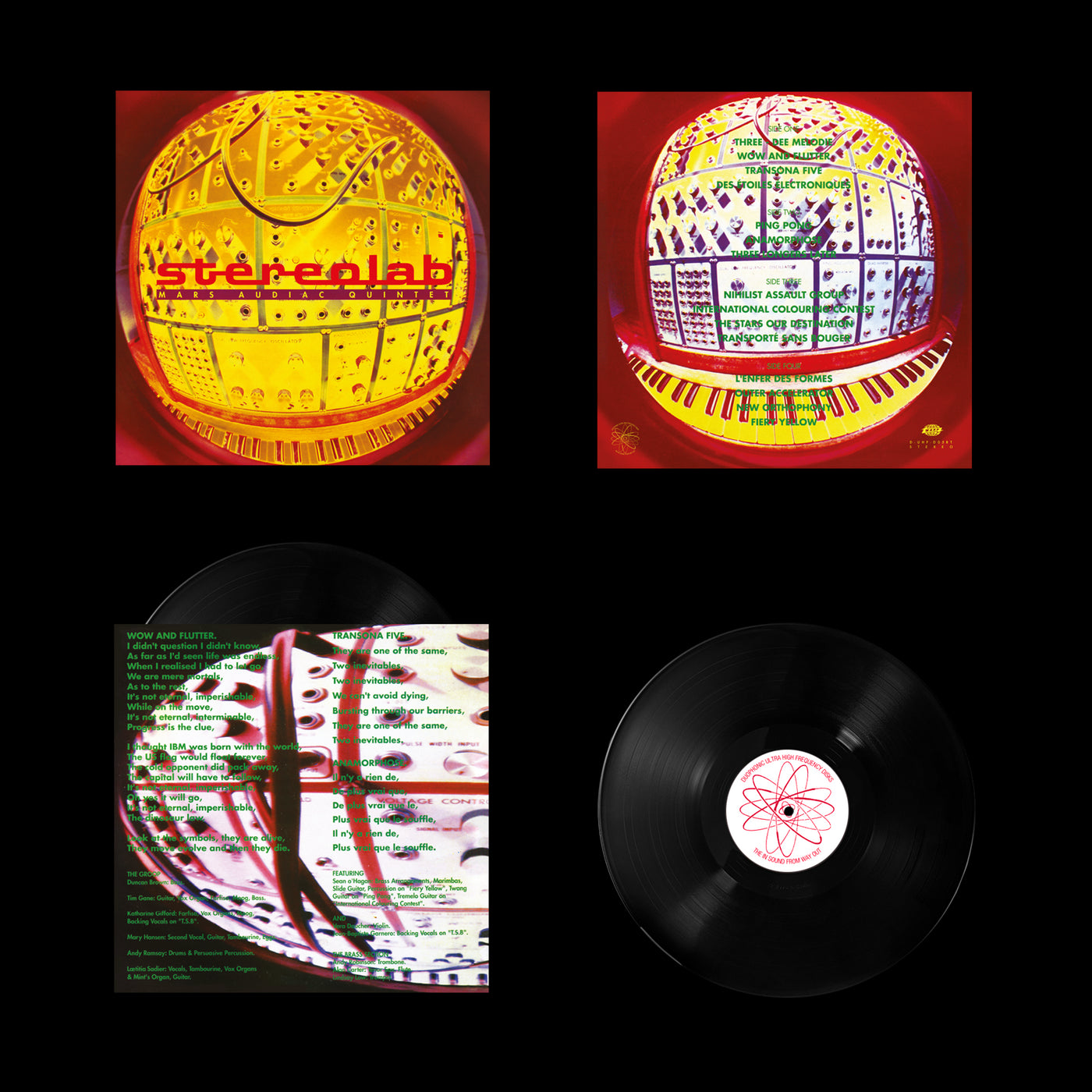 Stereolab - Mars Audiac Quintet 2x Vinyl LP Remastered