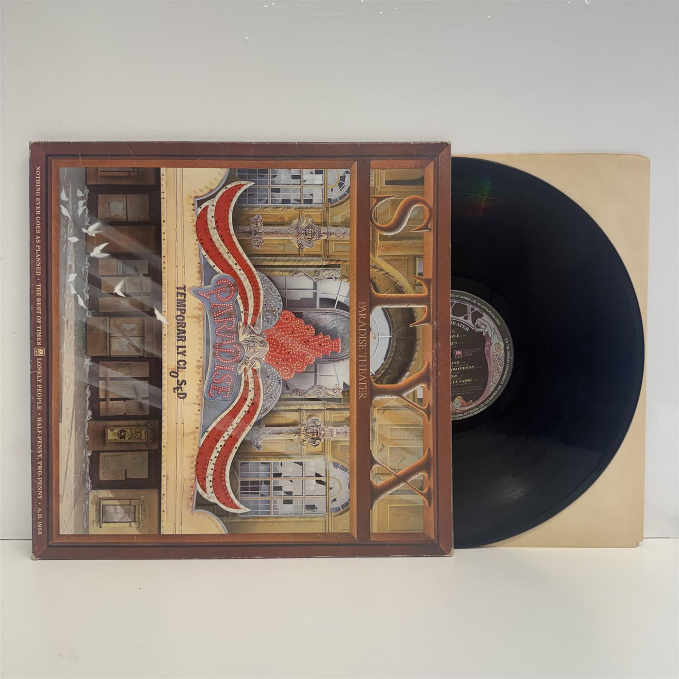 Styx - Paradise Theatre Vinyl LP