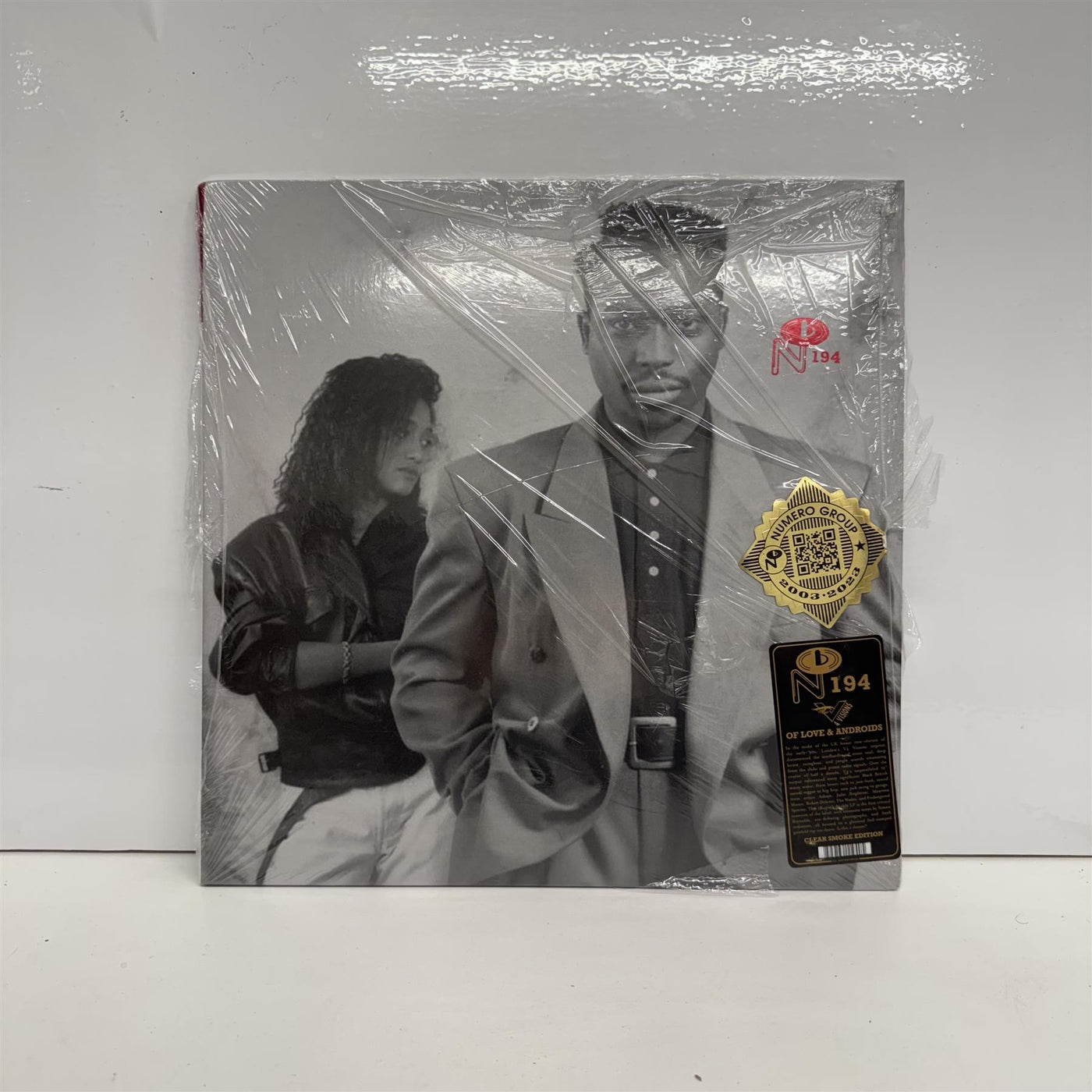 V4 Visions: Of Love & Androids - V/A 2x Clear Smoke Vinyl LP