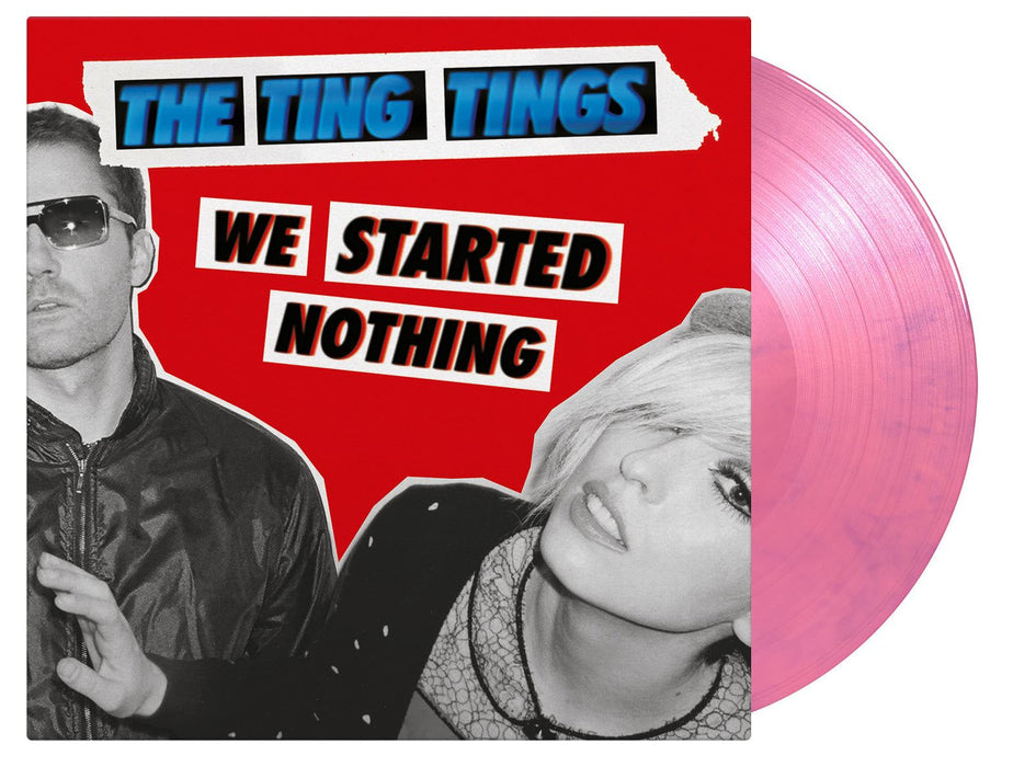 The Ting Tings - We Started Nothing 15th Anniversary Edition 180G Pink & Purple Marbled Vinyl LP Reissue