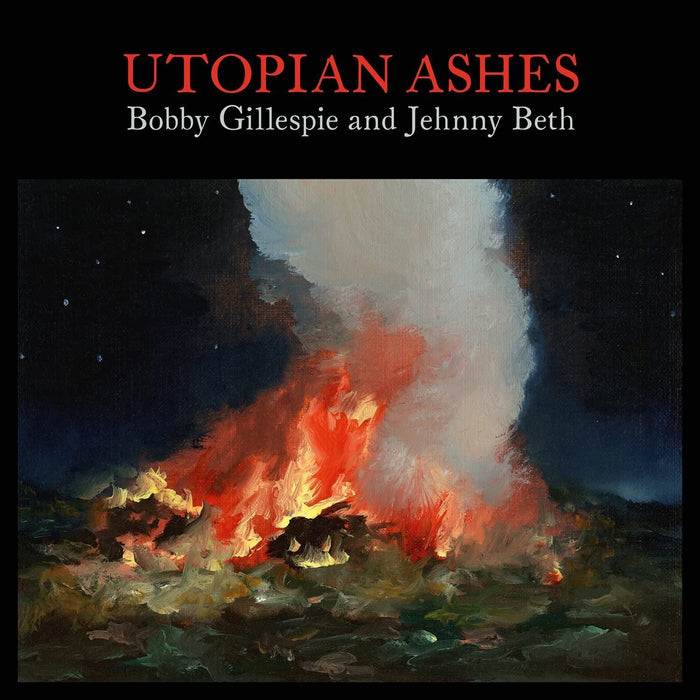 Bobby Gillespie & Jehnny Beth - Utopian Ashes Transparent Red Vinyl LP