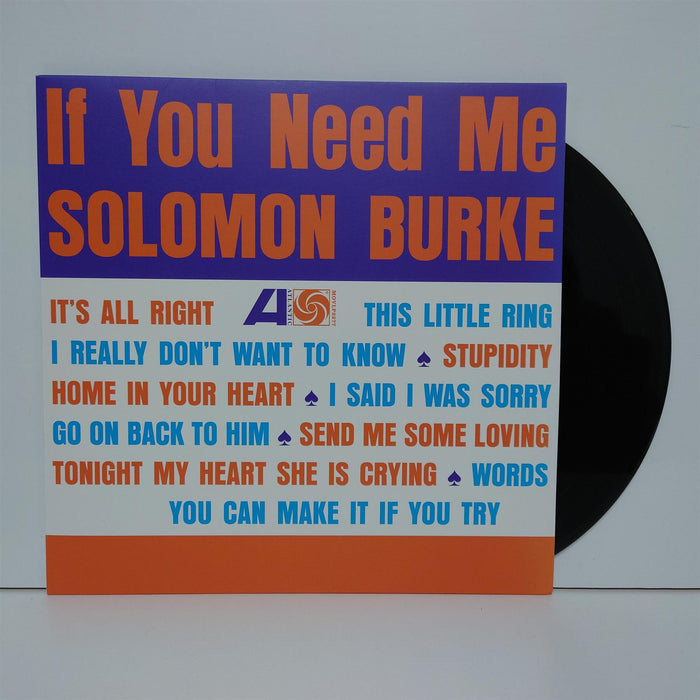 Solomon Burke - If You Need Me 180G Vinyl LP Reissue