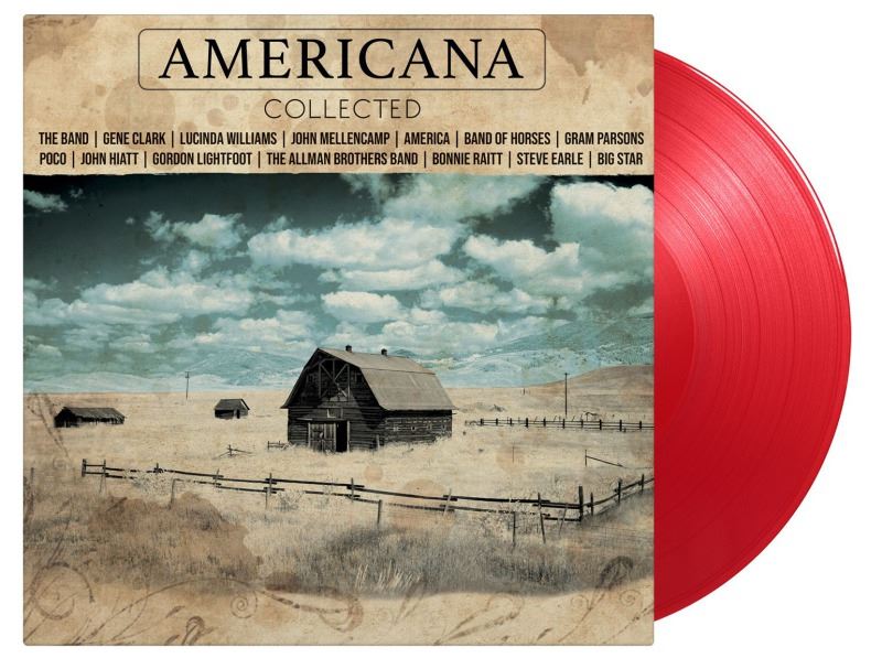Americana Collected - V/A Limited Edition Numbered 2x 180G Red Vinyl LP
