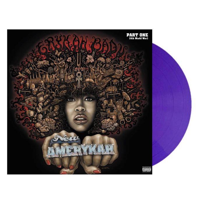 Erykah Badu - New Amerykah Part One Limited Edition 2x Purple Vinyl LP Reissue