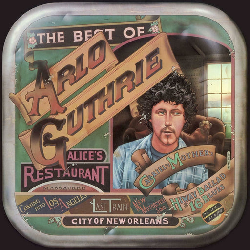Arlo Guthrie - The Best Of Arlo Guthrie Pickle-Green Vinyl LP New vinyl LP CD releases UK record store sell used