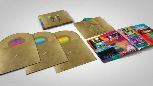 Coldplay - Live In Buenos Aires / Live In São Paulo / A Head Full Of Dreams 3x Gold Vinyl LP + 2DVD