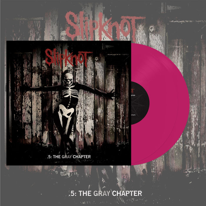 Slipknot - .5: The Gray Chapter Limited 2x 180G Pink Vinyl LP Reissue