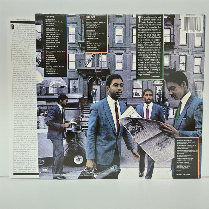 Branford Marsalis - Scenes In The City 180G Vinyl LP Reissue