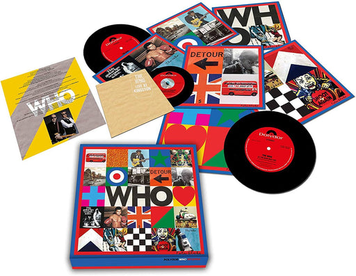 The Who - Who / Live At Kingston 6x 7" Box Set New vinyl LP CD releases UK record store sell used
