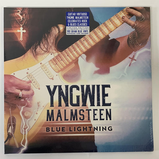 Yngwie Malmsteen - Blue Lightning Limited 2x 180G Blue Vinyl LP New vinyl LP CD releases UK record store sell used