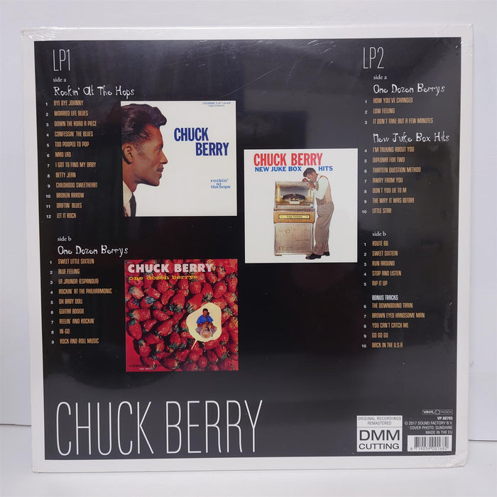 Chuck Berry - Rockin' At The Hops / One Dozen Berrys / New Juke Box Hits 2x Coloured Vinyl LP Remastered