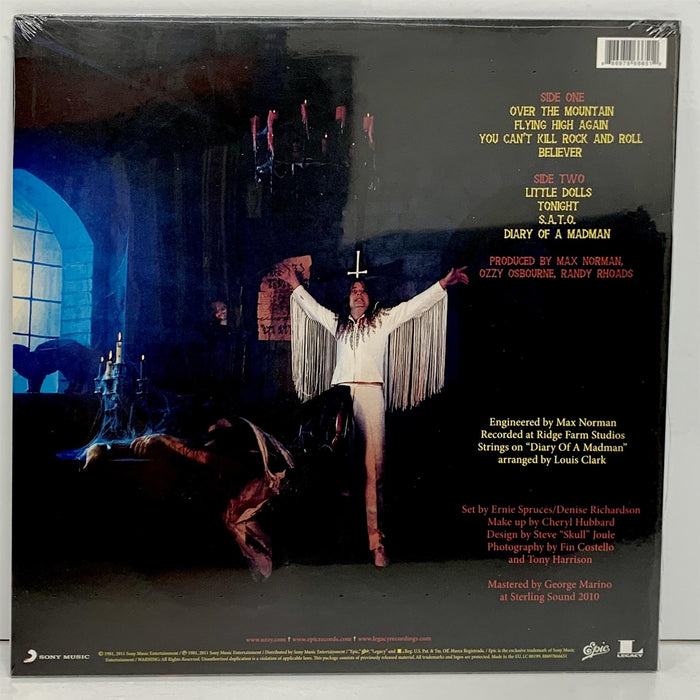 Ozzy Osbourne - Diary Of A Madman 180G Vinyl LP Reissue