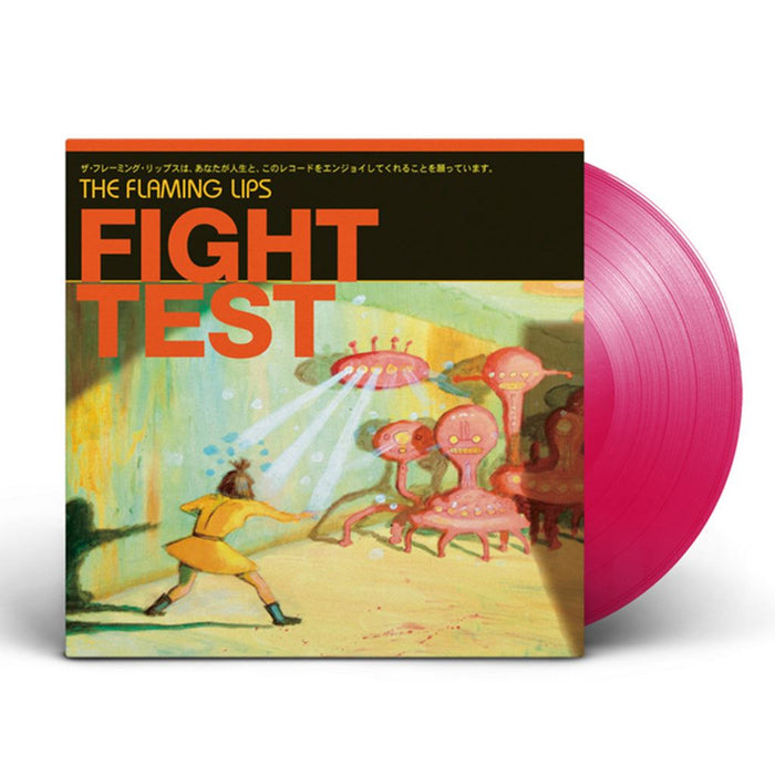 The Flaming Lips - Fight Test Ruby Red Vinyl EP Reissue