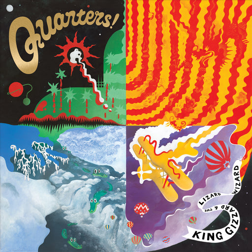 King Gizzard & The Lizard Wizard - Quarters! 2x 180G Audiophile Vinyl LP Reissue New collectable releases UK record store sell used