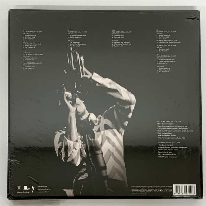 Miles Davis - Miles At The Fillmore Limited Edition 6x 180G  Vinyl LP Box Set