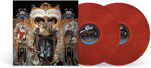 Michael Jackson - Dangerous Limited Edition Red & Black Swirl Vinyl LP Reissue New vinyl LP CD releases UK record store sell used