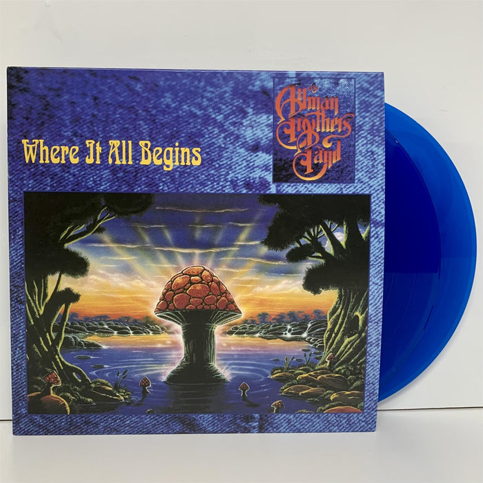 The Allman Brothers Band - Where It All Begins 25th Anniversary 2x 180G Blue Vinyl LP Reissue