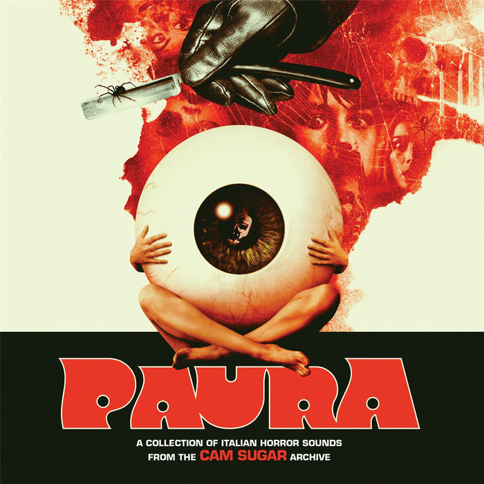 Paura (A Collection Of Italian Horror Sounds From The Cam Sugar Archive) - V/A Limited Edition 2x Red & Black Splatter Vinyl LP
