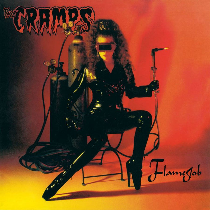 The Cramps - Flamejob Limited Edition 180G Translucent Blue Vinyl LP Reissue